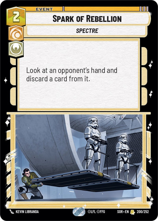 Star Wars: Unlimited: Spark of Rebellion card image