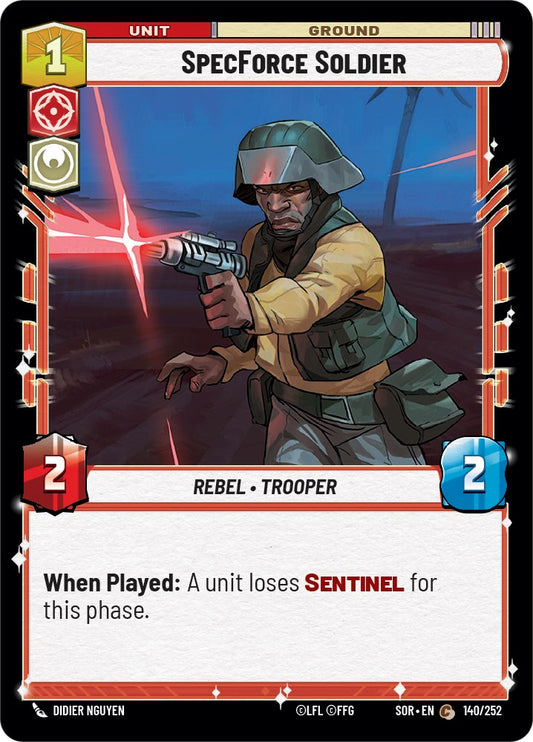 Star Wars: Unlimited: SpecForce Soldier card image