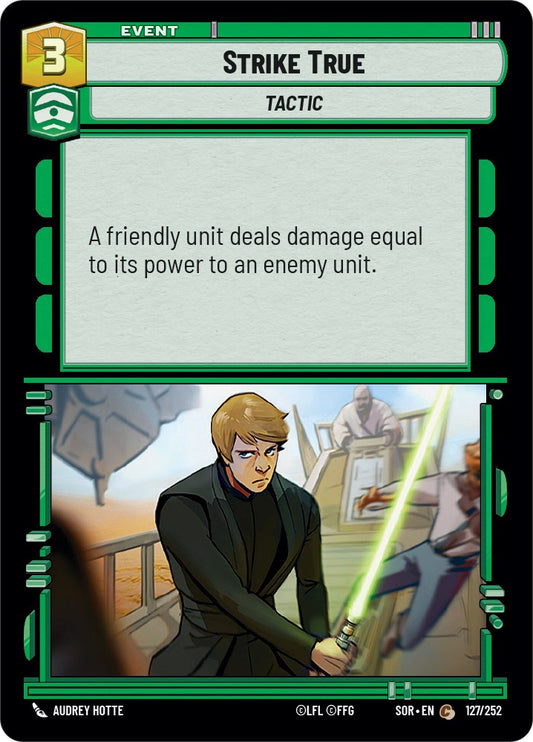 Star Wars: Unlimited: Strike True card image