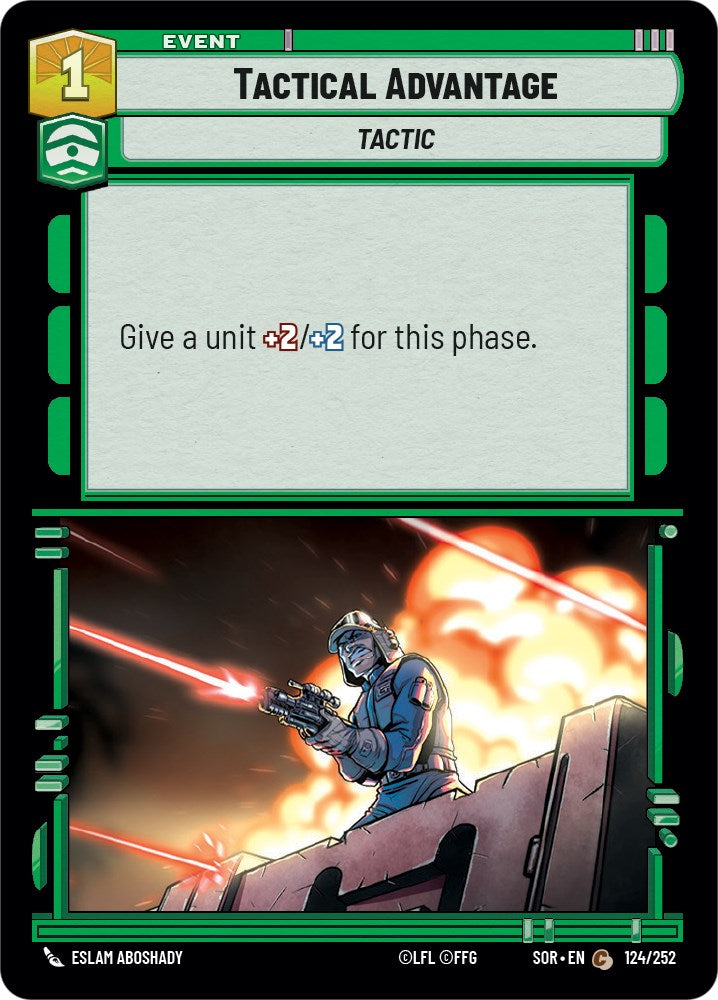 Star Wars: Unlimited: Tactical Advantage card image