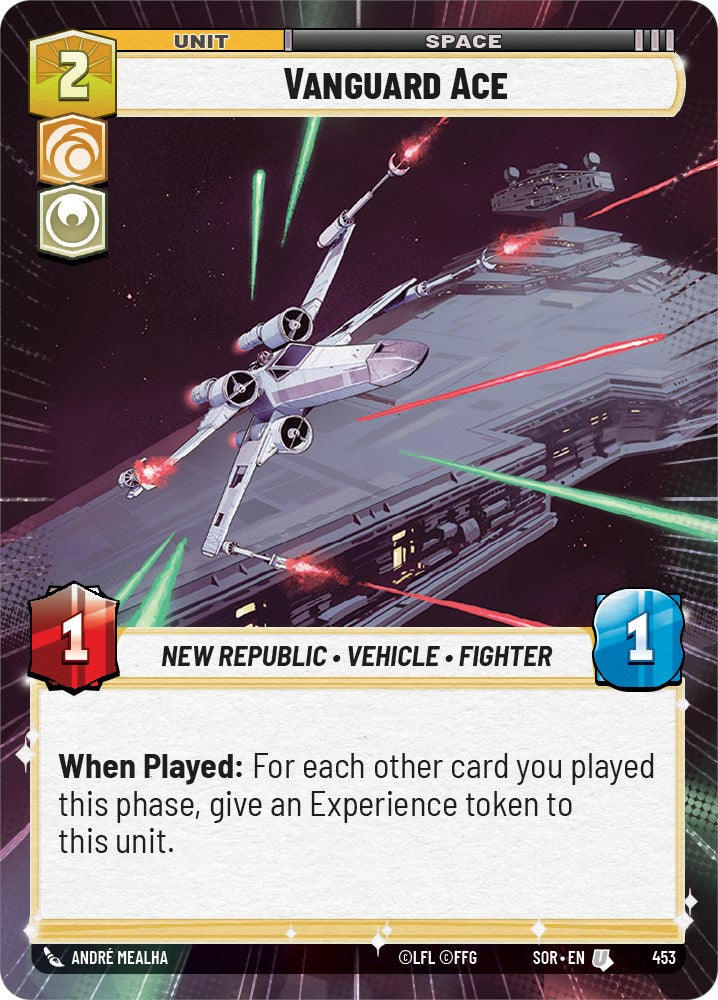 Star Wars: Unlimited: Vanguard Ace (Hyperspace) card image