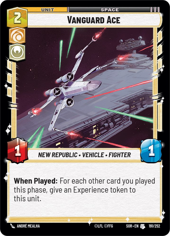 Star Wars: Unlimited: Vanguard Ace card image