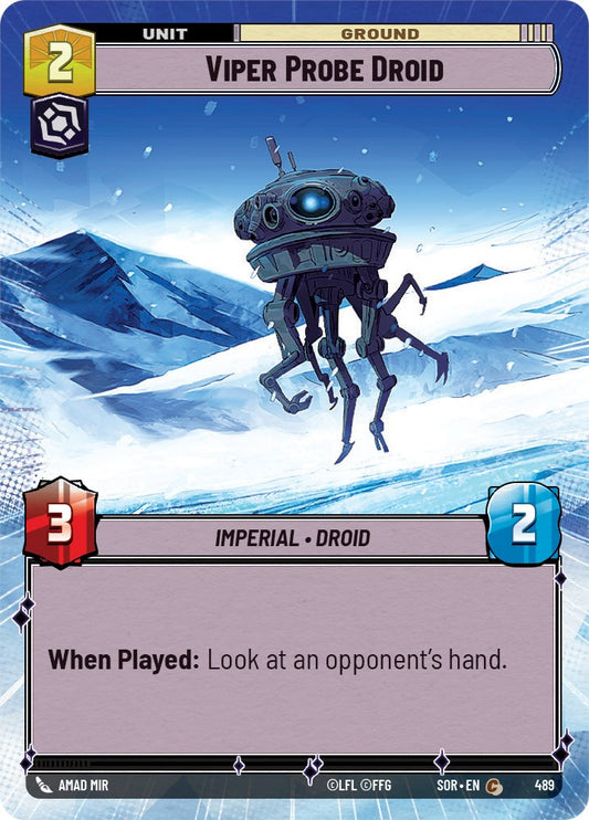 Star Wars: Unlimited: Viper Probe Droid (Hyperspace) card image