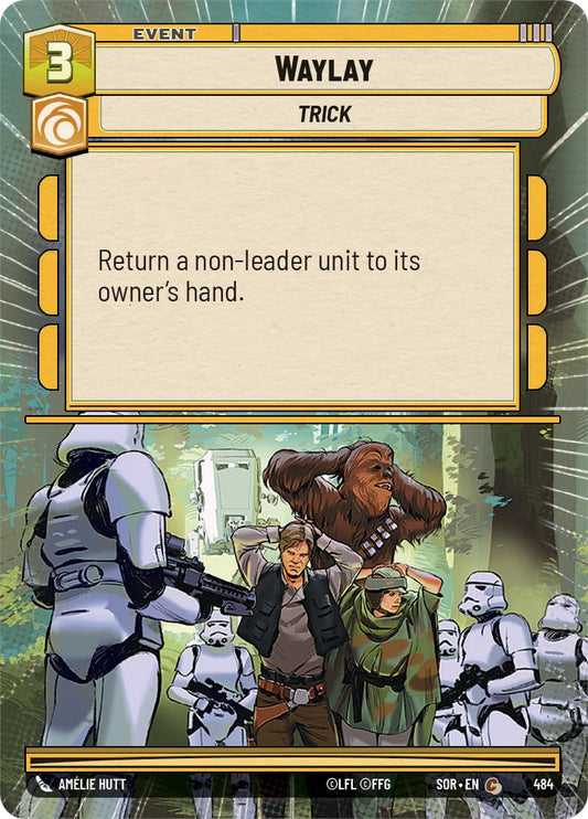 Star Wars: Unlimited: Waylay (Hyperspace) card image